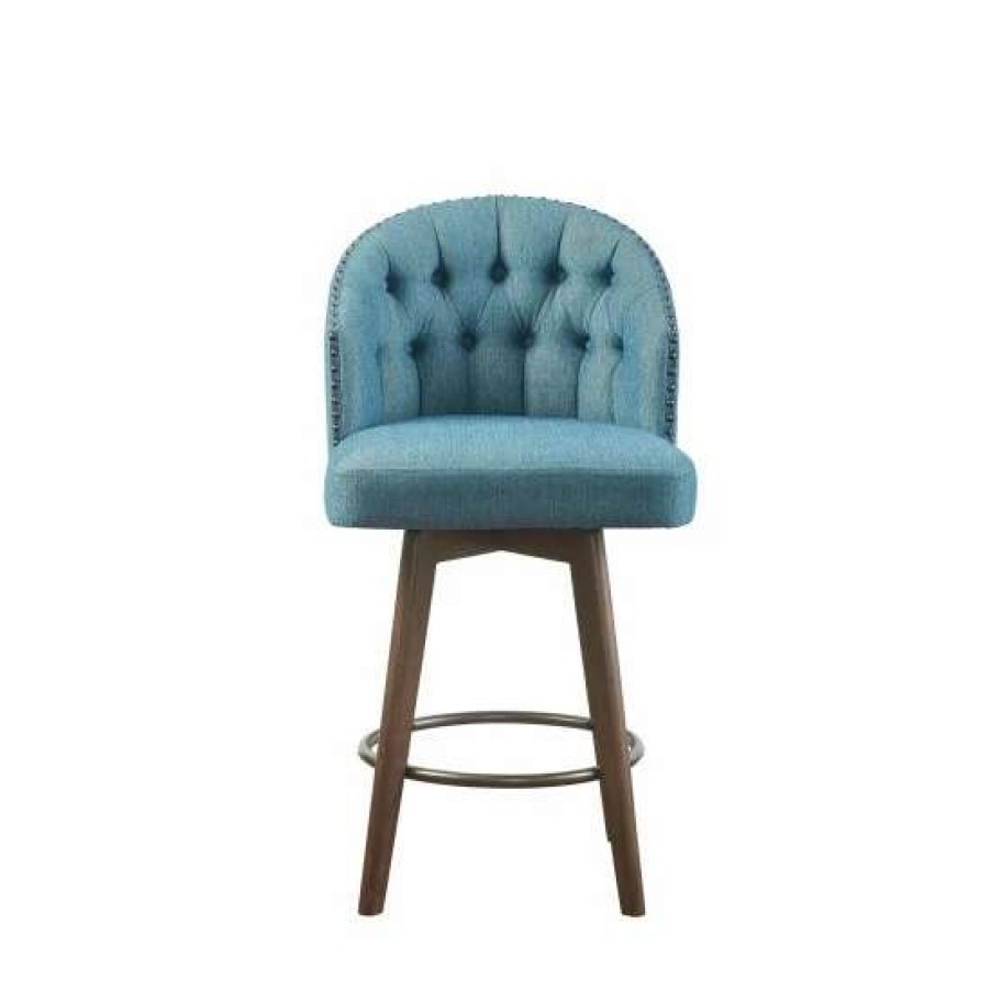 Clearance Best Reviews Of Madison Park Boyle Upholstered 360 Degree Swivel Counter Stool 26 H