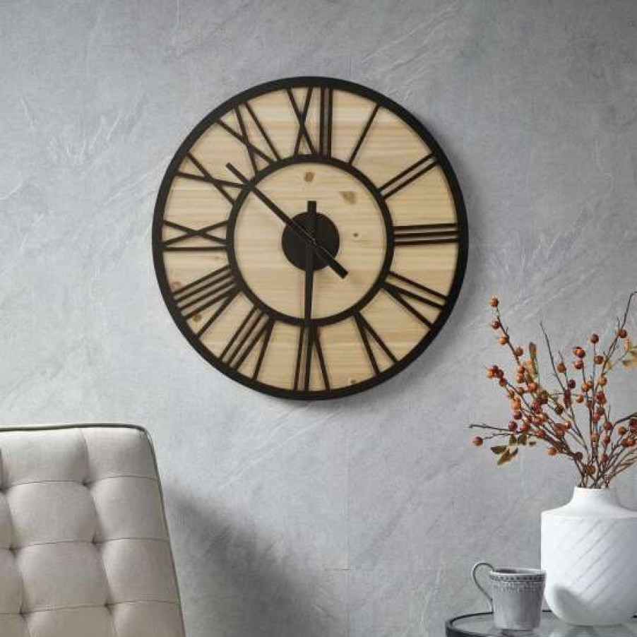 Clearance Promo Madison Park Mason Wall Clock