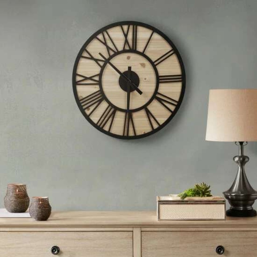 Clearance Promo Madison Park Mason Wall Clock