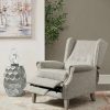 Wholesale Best Pirce Madison Park Parque Grey Push Back Recliner