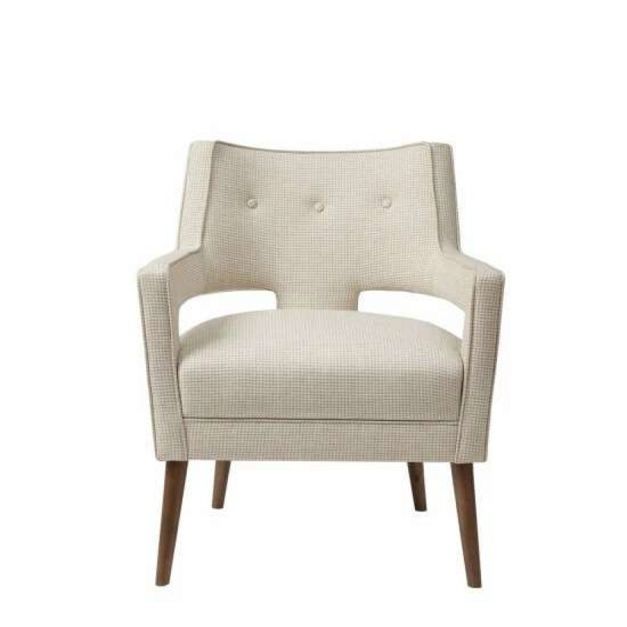 Hot Flash Sale Madison Park Nicoli Cream Accent Chair