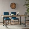 Online Wholesale Madison Park Kagen Grey Dining Table With Metal Legs