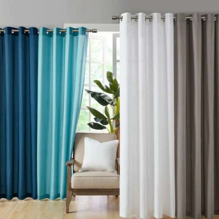 Online Brand New Madison Park Mission Solid 3M Scotchgard Outdoor Curtain Panel