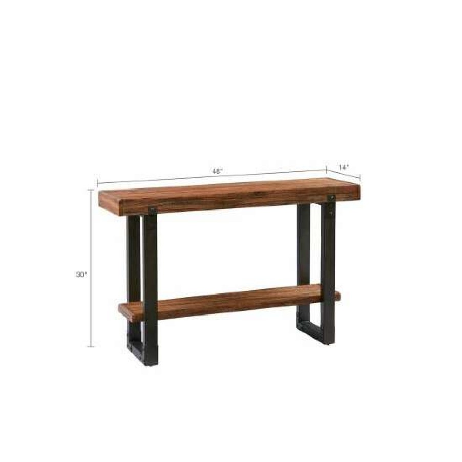 Wholesale Coupon Madison Park Ellis Chestnut Console Table