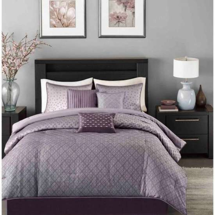 Online Wholesale Madison Park Morris 7-Piece Polyester Comforter Set