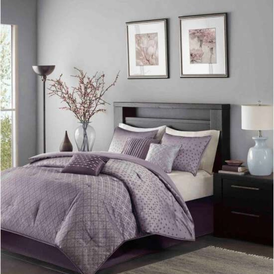 Online Wholesale Madison Park Morris 7-Piece Polyester Comforter Set