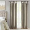 New Promo Madison Park Natalie Twist Tab Total Blackout Window Curtain