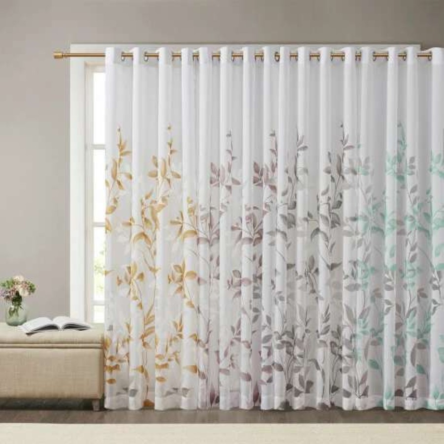 Wholesale Outlet Madison Park Vera Burnout Printed Window Panel