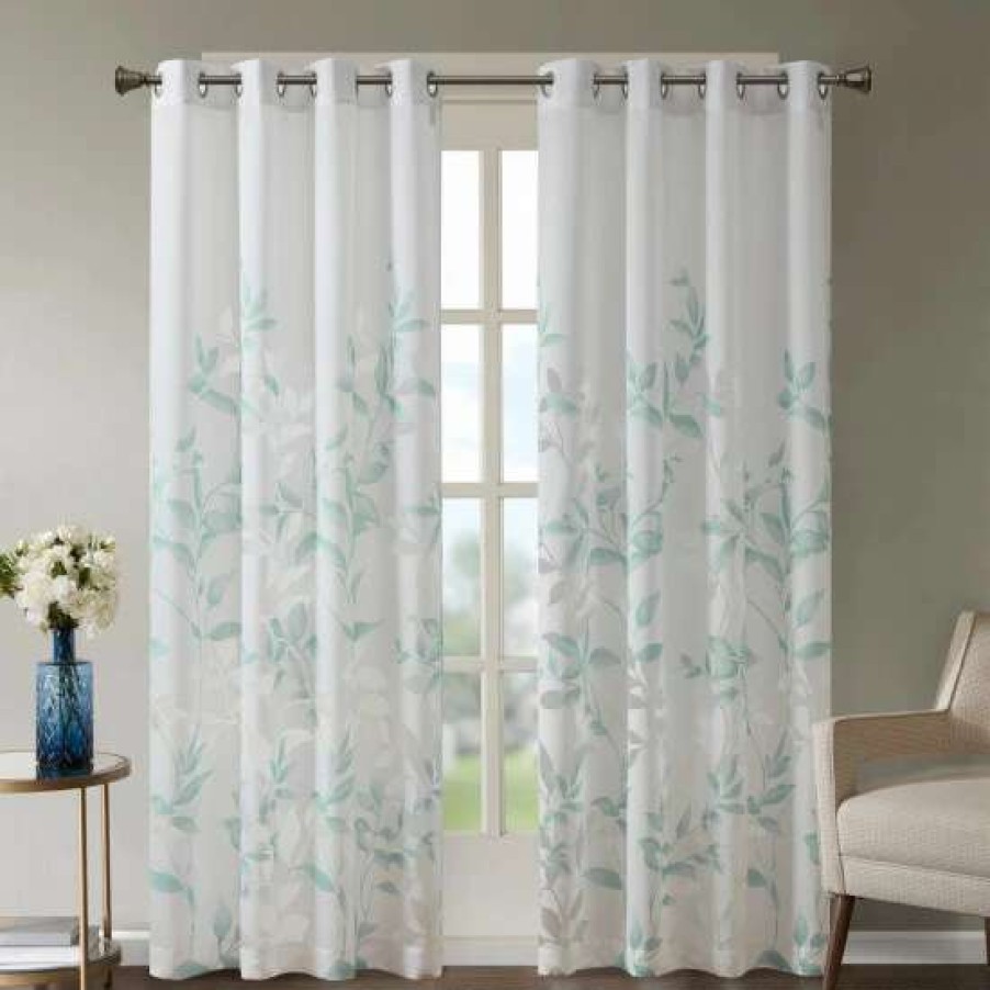 Wholesale Outlet Madison Park Vera Burnout Printed Window Panel