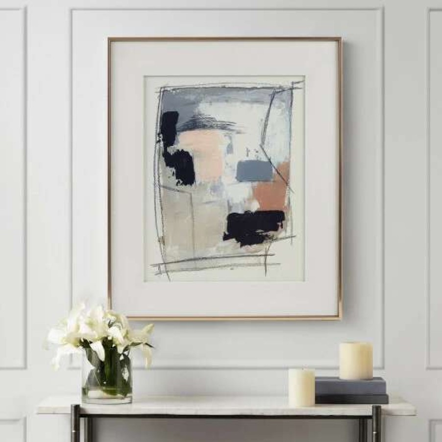 Online Best Reviews Of Madison Park Abstract Reveal Neutral Abstract Double Matted Framed Glass Wall Art