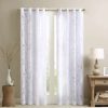 Hot Best Sale Madison Park Vina Sheer Bird Single Curtain Panel