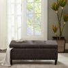 Clearance Best Reviews Of Madison Park Tessa Charcoal Tufted Top Soft Close Storage Bench