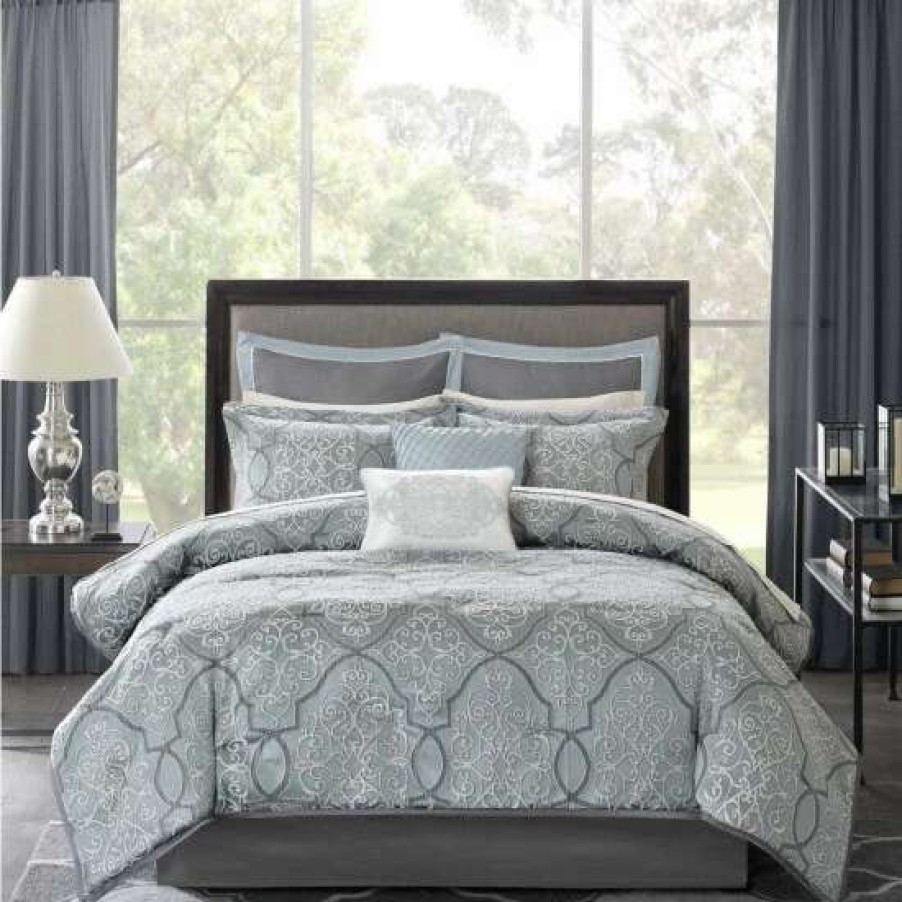 Wholesale Hot Sale Madison Park Anouk 12-Piece Complete Bed Set