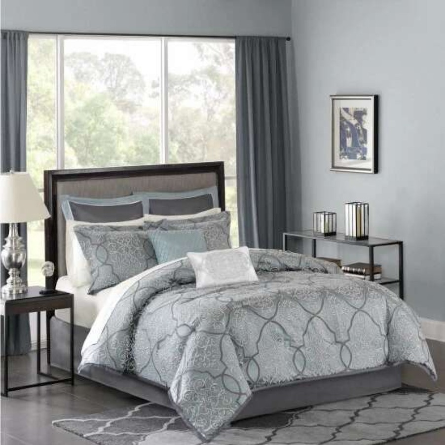 Wholesale Hot Sale Madison Park Anouk 12-Piece Complete Bed Set