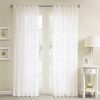 Clearance Budget Madison Park Kida Embroidered Sheer Curtain Panel