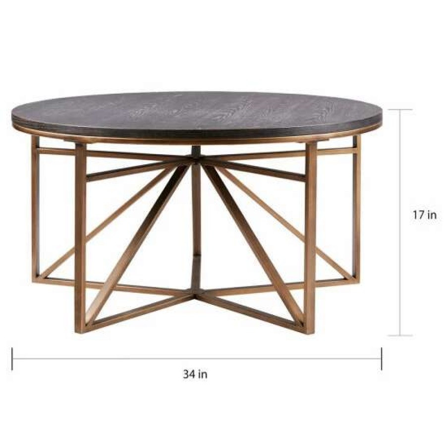 New Wholesale Madison Park Kayden Antique Bronze Coffee Table