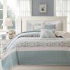 Clearance Top 10 Madison Park Vanessa Cotton Percale 6-Piece Coverlet Set