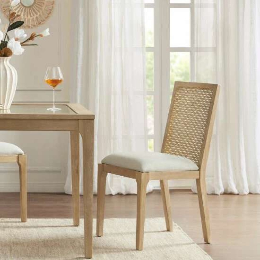 Best Best Pirce Madison Park Ashe Natural Dining Chair Set Of 2