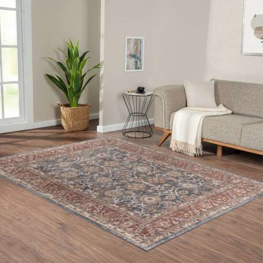 Clearance Brand New Madison Park Kendra Persian Bordered Traditional Woven Area Rug