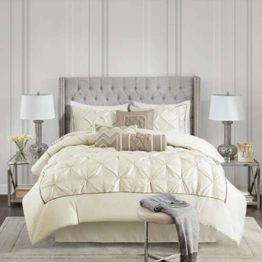 Online Coupon Madison Park Lafayette 7-Piece Comforter Set..