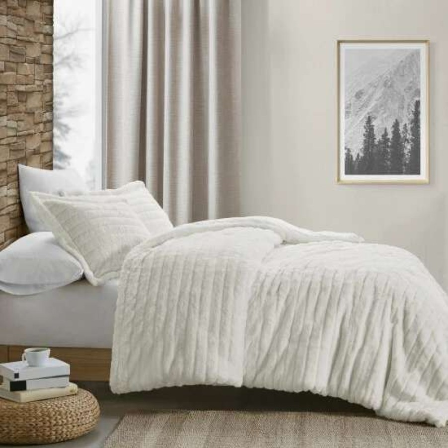 Best Best Sale Madison Park Eve Faux Fur Comforter Set