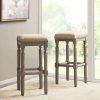 Wholesale Outlet Madison Park Kagen Bar Stool Set Of 2 Gray