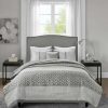 Clearance New Madison Park Christian 4 Piece Jacquard Coverlet Set