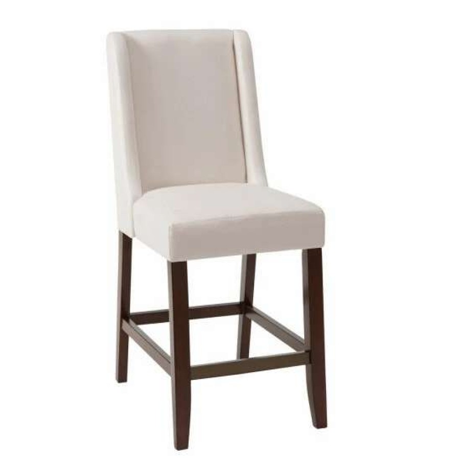 Wholesale Discount Madison Park Victor Cream Wing Counter Stool