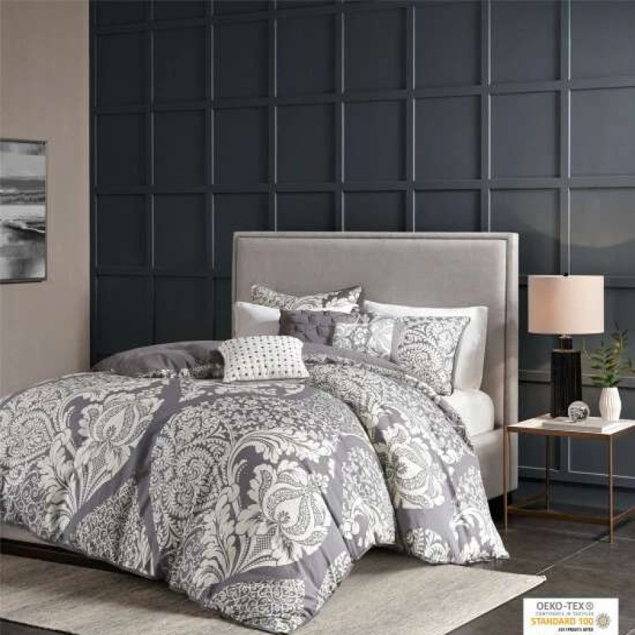 Best New Madison Park Marcella 6-Piece Duvet Cover Set