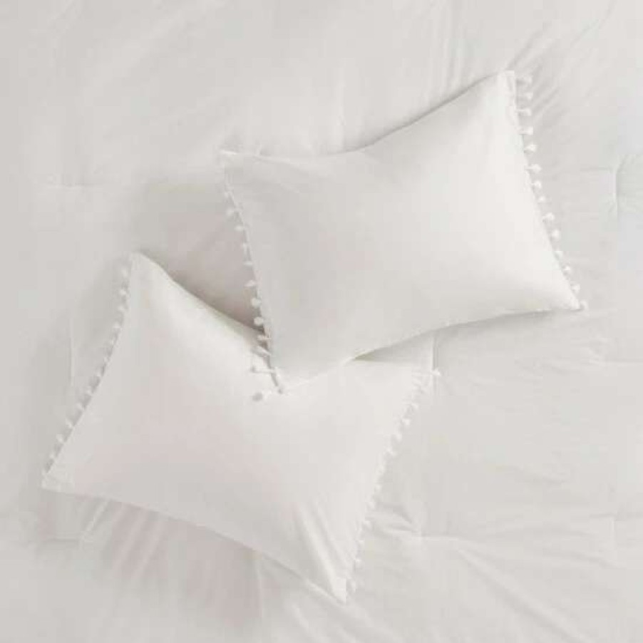 Wholesale Coupon Madison Park Daisi Cotton Comforter Set Ivory