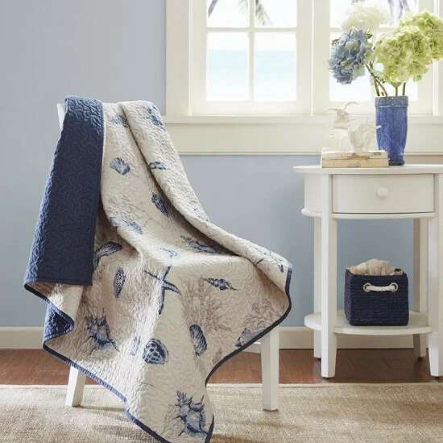 Clearance Wholesale Madison Park Nantucket Oversized Quilted Throw