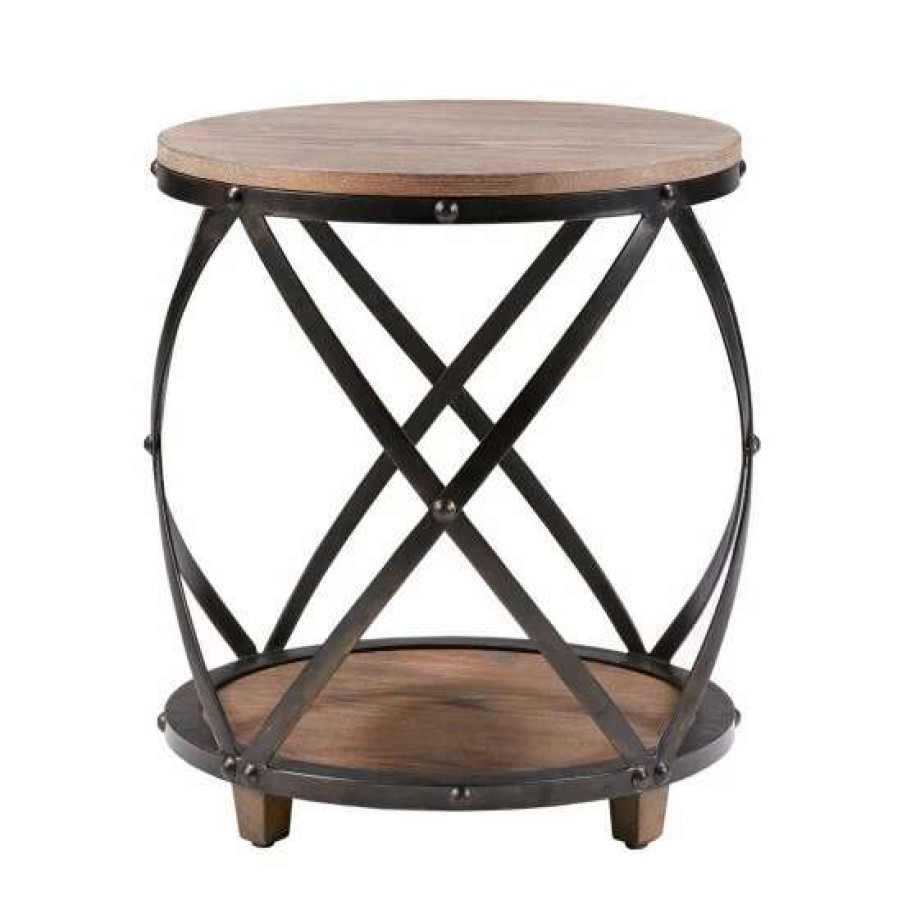 Online Top 10 Madison Park Kagen Antique Bronze Bent Metal Accent Table