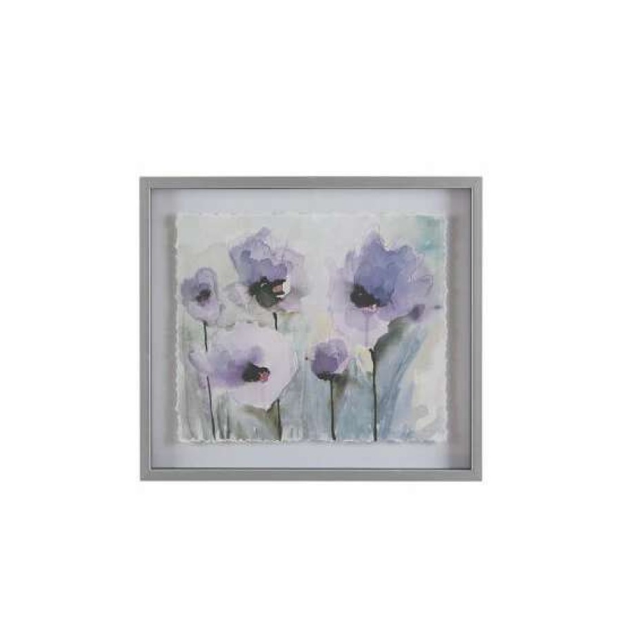 Wholesale Outlet Madison Park Lilac Blooming Spring Purple Framed Graphic