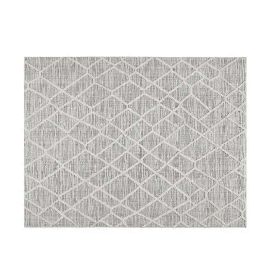 New Deals Madison Park Abigail Gray/ Cream Terni Pebble Indoor Area Rug