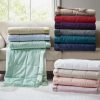 Best Buy Madison Park Prospect All Season Down Alternative Blanket With Satin Trim