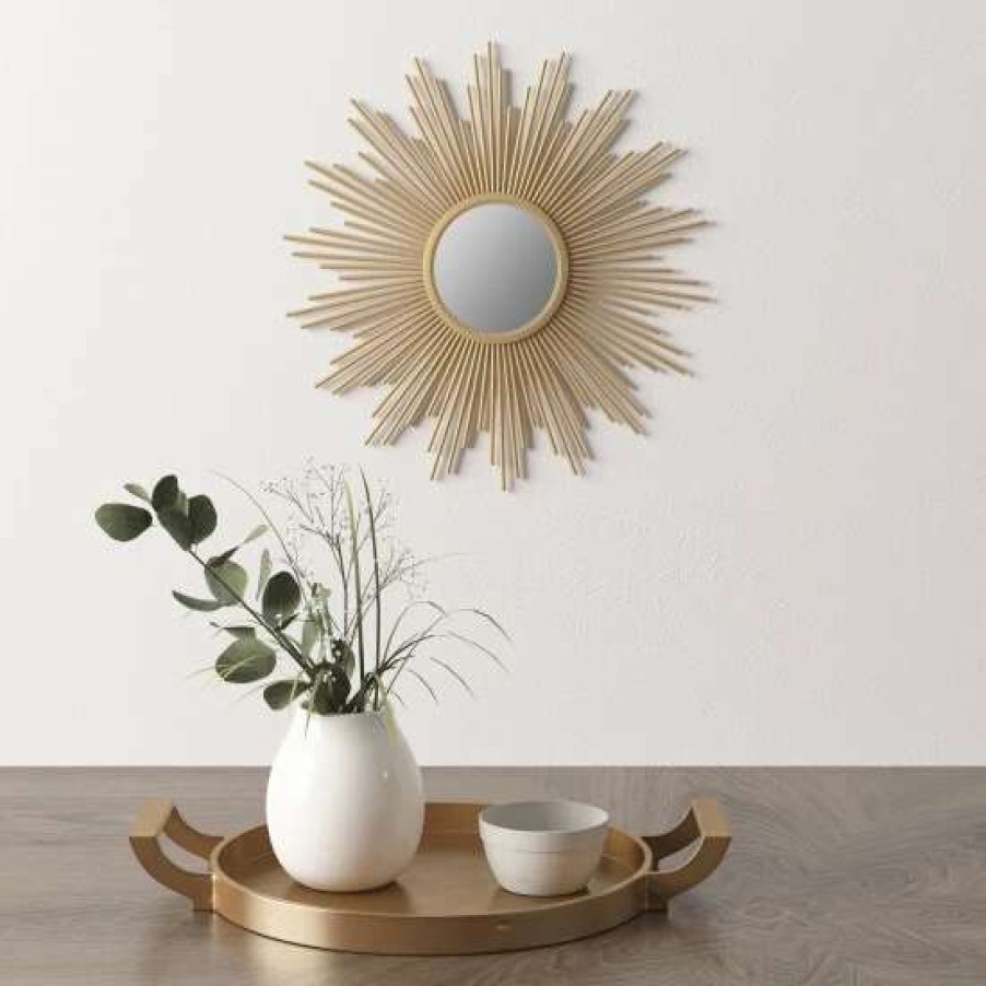 Wholesale Deals Madison Park Fiore Sunburst Small Mirror