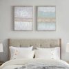 Online Cheapest Madison Park Radiant Flatland Multi 2 Piece Glitter Canvas Art Set Hand Embellished