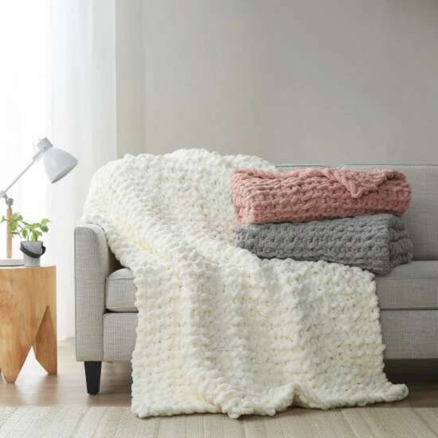 Best Wholesale Madison Park Chenille Chunky Knit Throw