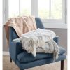 Online Best Sale Madison Park Hannah 100-Percent Cotton Tufted Chenille Lightweight Throw With Fringe Tassel