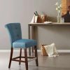 Wholesale Best Pirce Madison Park Weldon Blue Counter Stool 21 W X 26.5 D X 39.75 H