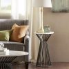 New Hot Sale Madison Park Keaton White And Black Pedestal