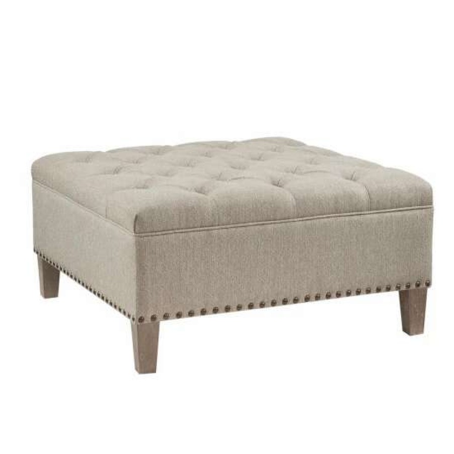 New Cheapest Madison Park Alice Tufted Square Cocktail Ottoman