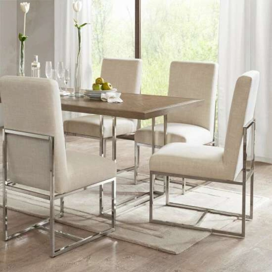 Clearance Best Deal Madison Park Miyu Natural Dining Chair (Set Of 2)