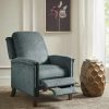 Clearance Top 10 Madison Park Cecile Blue Push Back Recliner