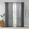 Online Top 10 Madison Park Kyler Texture Printed Woven Faux Linen Window Panel