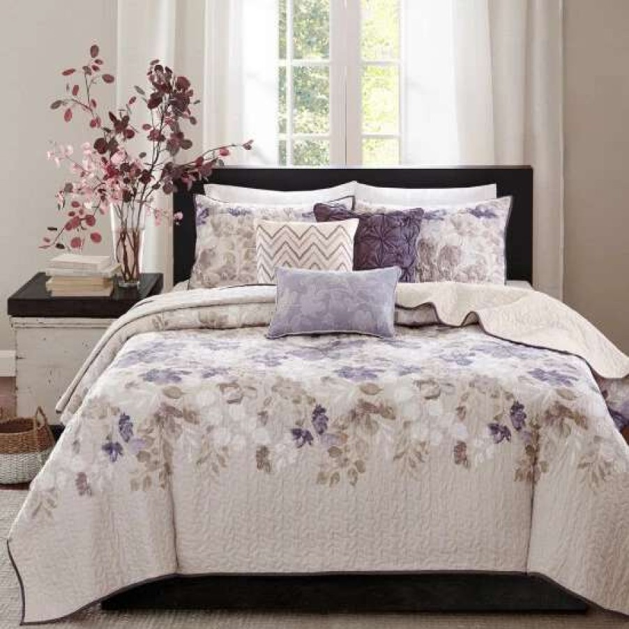 Online Brand New Madison Park Piper Reversible 6-Piece Coverlet Set