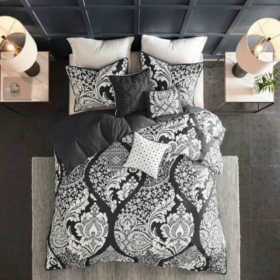 New Outlet Madison Park Marcella Printed 6 Piece Duvet Cover Set (Insert Excluded)