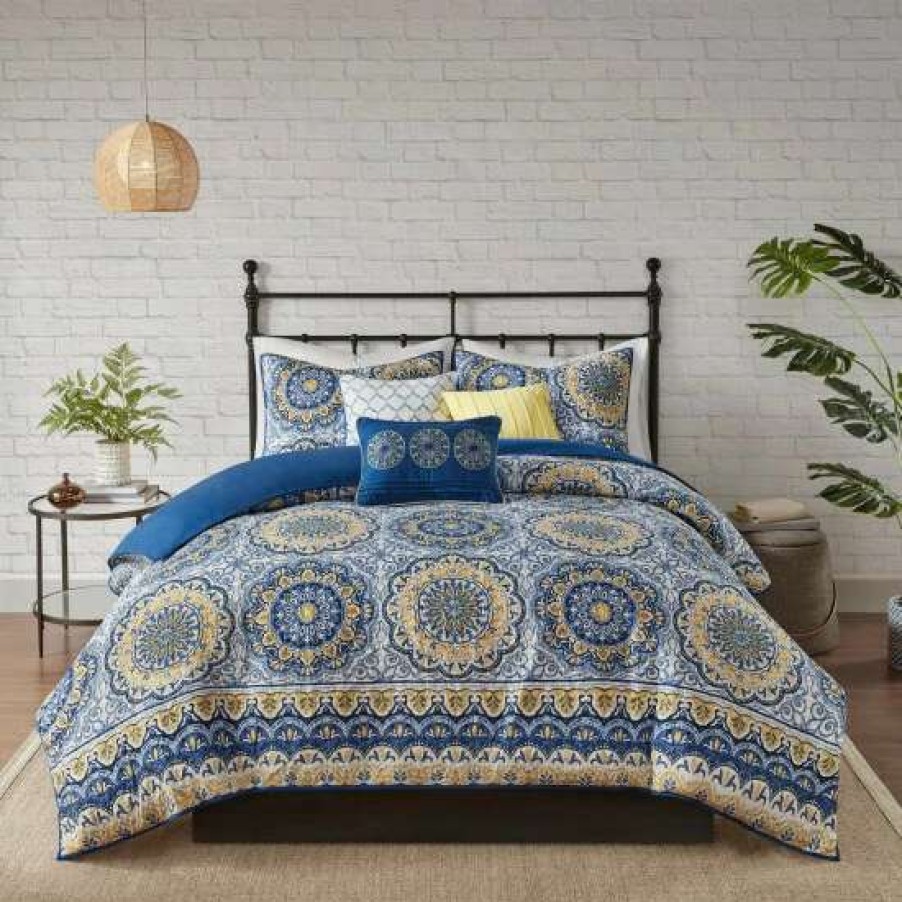 Hot Deals Madison Park Moraga 2-In-1 Duvet Cover/ Coverlet Set