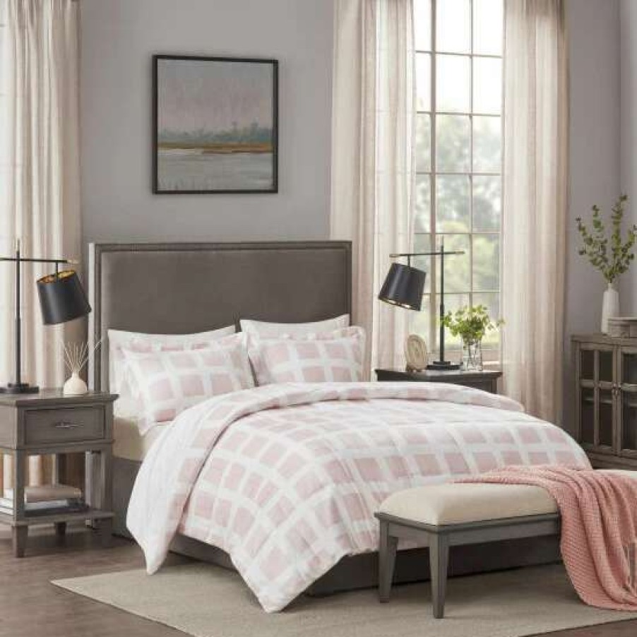 Wholesale Promo Madison Park Mills Reversible Plush Comforter Set