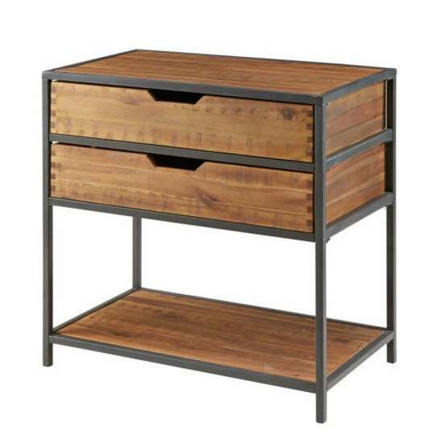 Clearance Cheapest Madison Park Ryker Natural/Graphite Accent Chest